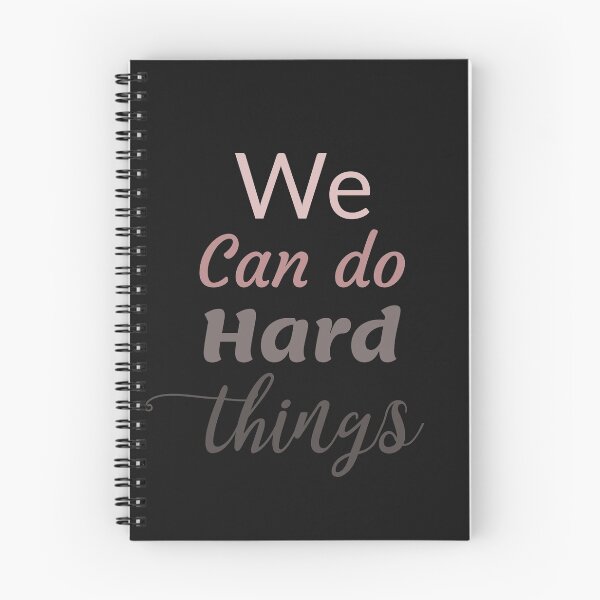 Item preview, We can do hard thing, Inspiration and Motivation  designed and sold by KOOL Studio.