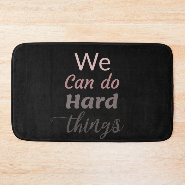 Item preview, We can do hard thing, Inspiration and Motivation  designed and sold by KOOL Studio.