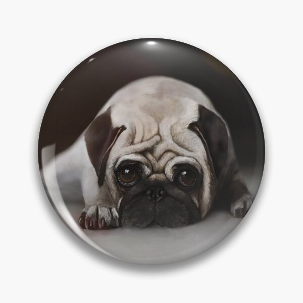 Item preview, Sulky Pug Dog designed and sold by stevenwoodcock.