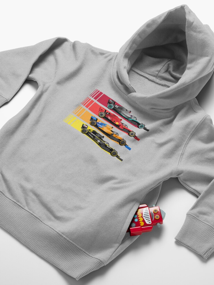 Alternate view of Grand Prix F1 Cars 2022 Toddler Pullover Hoodie