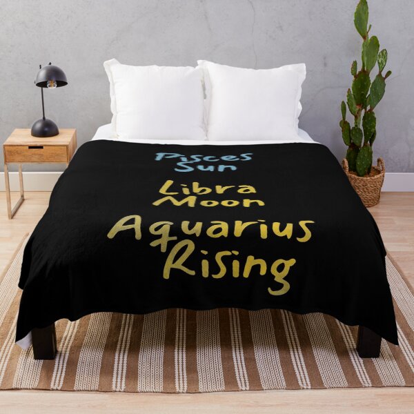 Item preview, Pisces Sun Libra Moon Aquarius Rising Text designed and sold by leomooncreates.