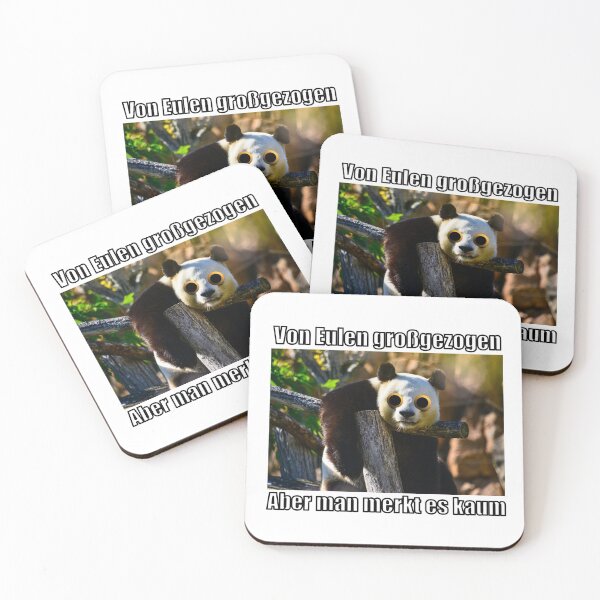 Artikelvorschau, Panda Eule Ein Pandabär Der Bei Eulen Aufgewachsen Ist Lustiges Shirt Design entworfen und verkauft von Paulina Vanlife.