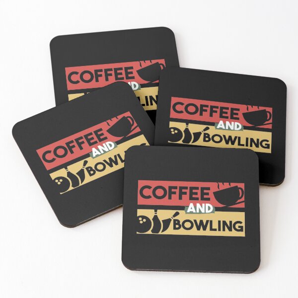 Artikelvorschau, Kaffee und Bowling - Geschenk für Kaffeesüchtigen, Geschenk für Bowlingliebhaber entworfen und verkauft von MrElgo.