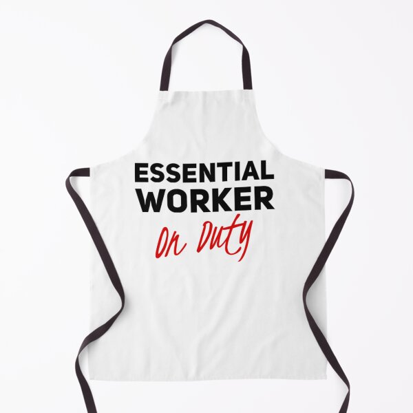 Item preview, Essential worker on duty designed and sold by AW2 Designs.