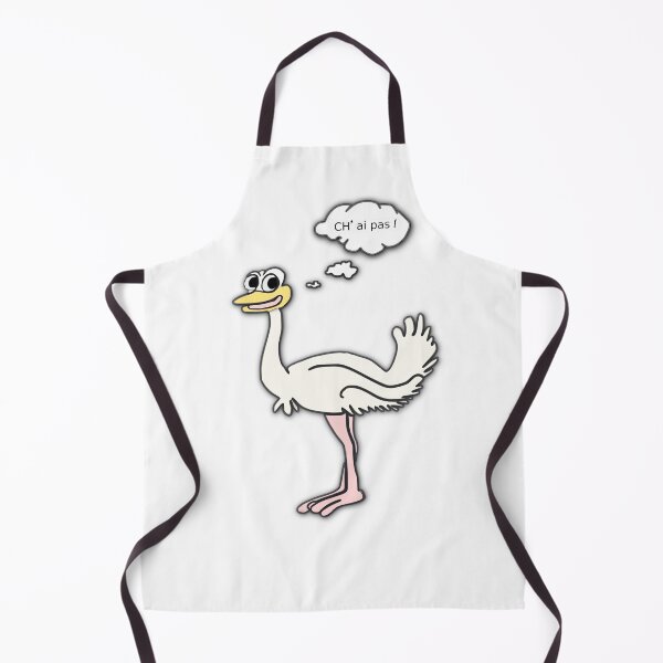 Item preview, The ostrich "Ch'ai pas!" designed and sold by rodolphe-a.