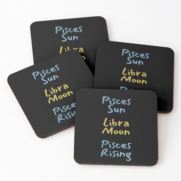 Item preview, Pisces Sun Libra Moon Pisces Rising Text designed and sold by leomooncreates.