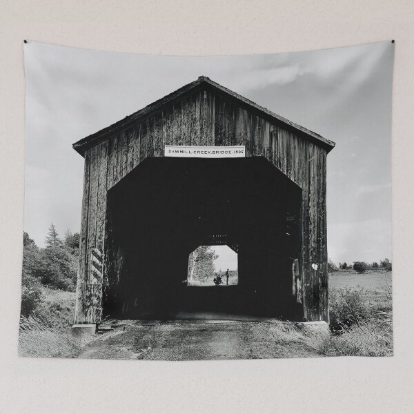 Item preview, Cover Bridge Sawmill Creek  designed and sold by loveoceanair.