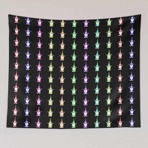 Item preview, Colorful gnomes pattern designed and sold by MDKawaii.