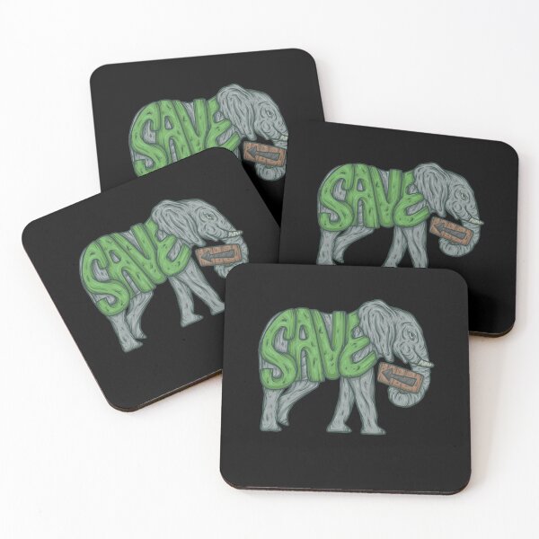 Item preview, Elephant Save Species Protection Nature Conservation Elephants designed and sold by DoSt-997.
