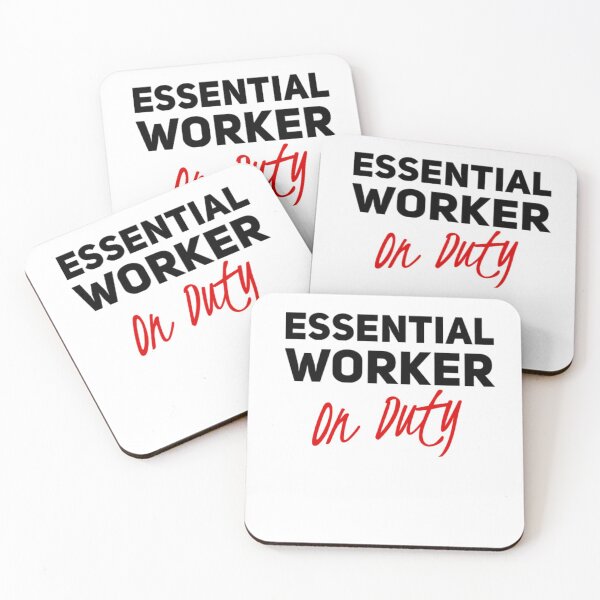 Item preview, Essential worker on duty designed and sold by mwebba2005.