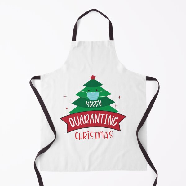 Item preview, Funny Merry Quarantine Christmas Tree Wearing mask Essential T-Shirt designed and sold by PilaStudio.