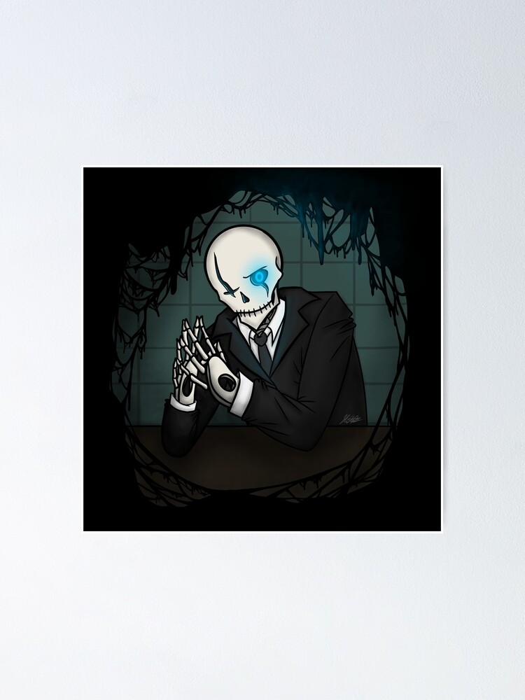 Lord X!Gaster poster Poster for Sale by pingupongo