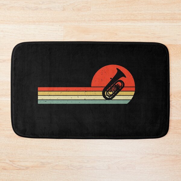 Item preview, Vintage Retro Sunset Tuba Marching Band Player Musical Instrument Gift designed and sold by TastefulTees.