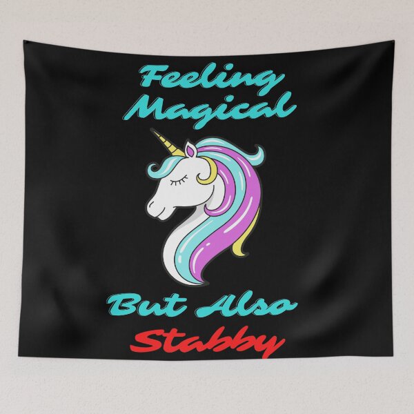 Item preview, Feeling Magical But Also Stabby designed and sold by Macka137.