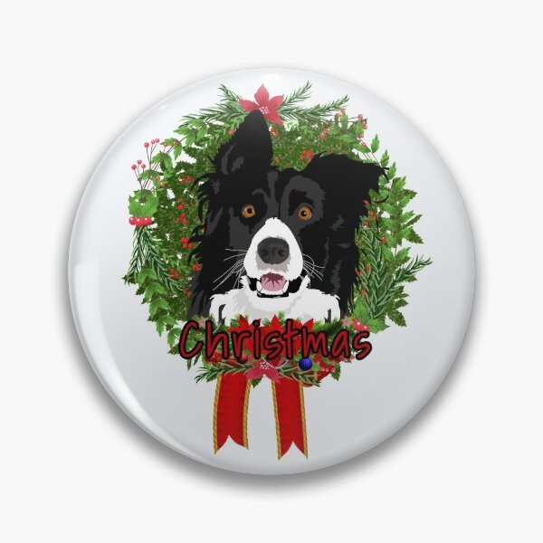 Item preview, Dog Christmas Wreath designed and sold by Willyboy16.