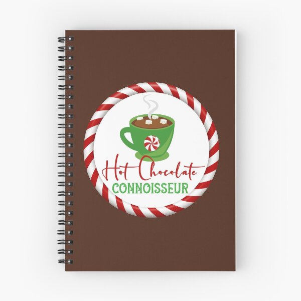 Item preview, Hot Chocolate Connoisseur - Chocolate Brown Background designed and sold by PawsitiveMum.