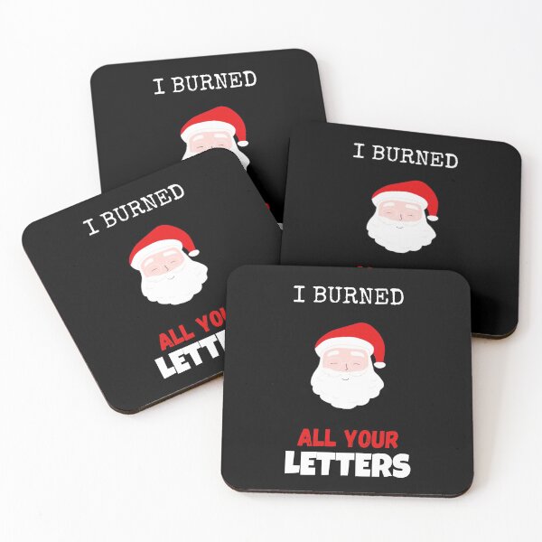 Item preview, I burned all your letters design - Santa Claus designed and sold by sostar.