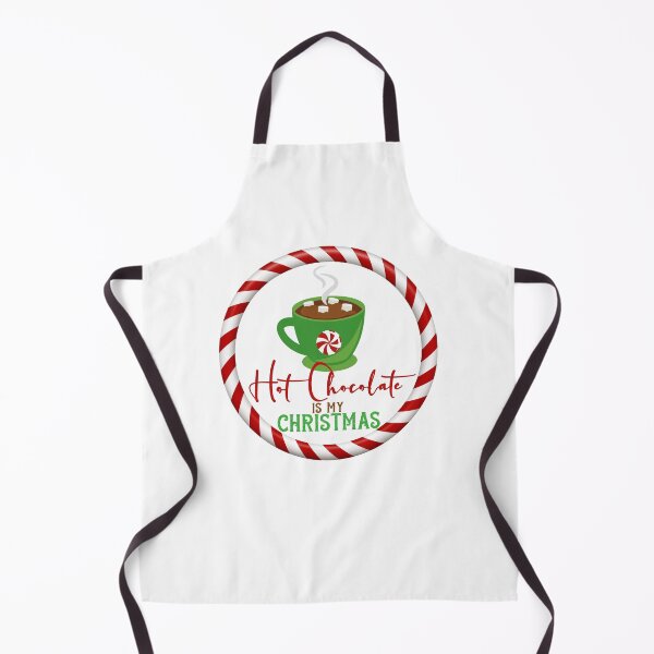 Item preview, Hot Chocolate Is My Christmas - White Background designed and sold by PawsitiveMum.