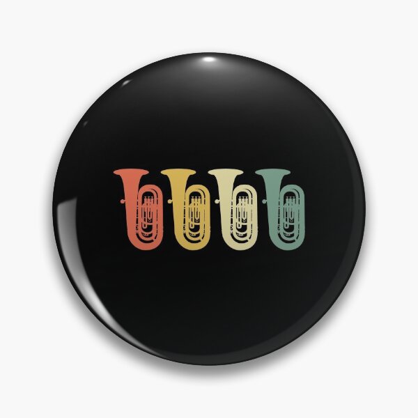 Item preview, Vintage Retro Tuba Marching Band Player Musical Instrument Gift designed and sold by TastefulTees.