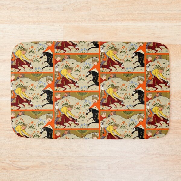 Item preview, two men on horses designed and sold by LBehrendtDesign.
