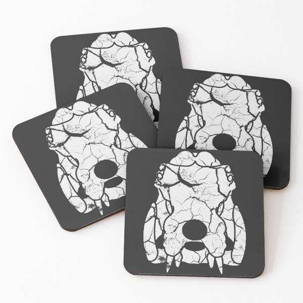 Item preview, Worn Hippo Skull designed and sold by SpitsPixels.