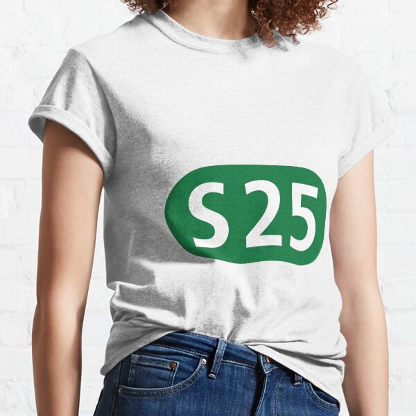 S25 Berlin S-Bahn Symbol Classic T-Shirt
