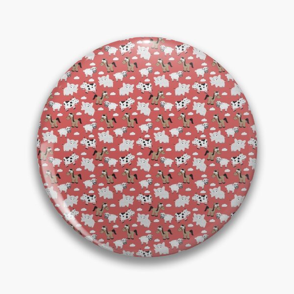 Item preview, Cute animals - Donkey and Sheep Pattern Print Art Design designed and sold by Spot Sweet.
