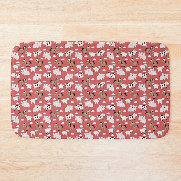 Item preview, Cute animals - Donkey and Sheep Pattern Print Art Design designed and sold by Spot Sweet.