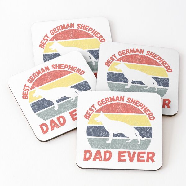 Item preview, Best German Shepherd dad ever quote Funny Shepherd dad saying designed and sold by OneTimeEngineer.