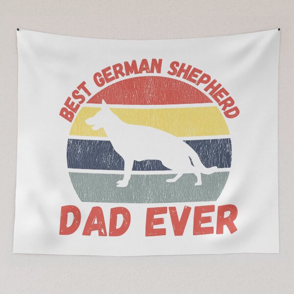 Item preview, Best German Shepherd dad ever quote Funny Shepherd dad saying designed and sold by OneTimeEngineer.