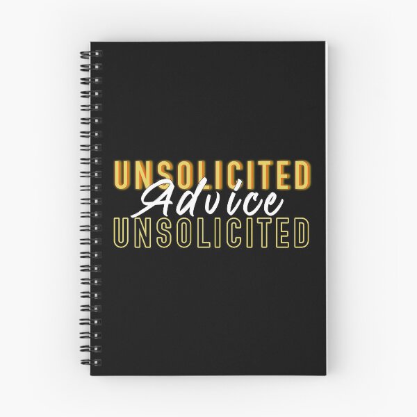 Item preview, Unsolicited Advice designed and sold by BasicWear.