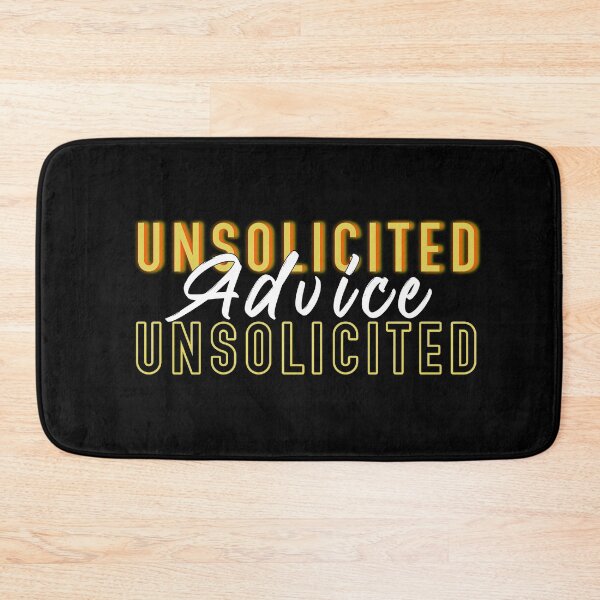 Item preview, Unsolicited Advice designed and sold by BasicWear.