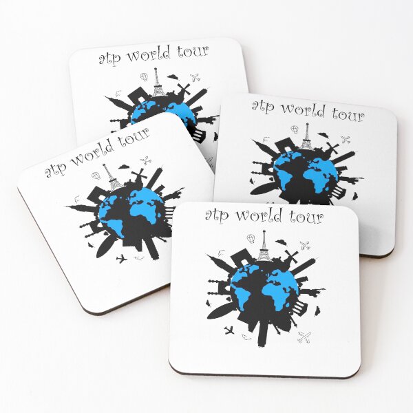 Artikelvorschau, atp Welttournee T-Shirts entworfen und verkauft von ishako online.