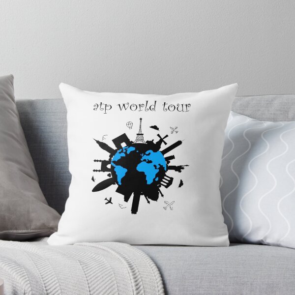 Aperçu de l'œuvre tour du monde atp t-shirts créée et vendue par ishako online.