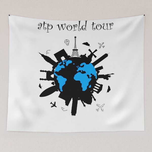 Item preview, atp world tour camisetas designed and sold by ishako online.