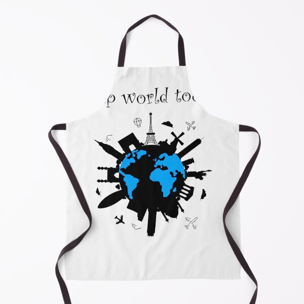 Aperçu de l'œuvre tour du monde atp t-shirts créée et vendue par ishako online.