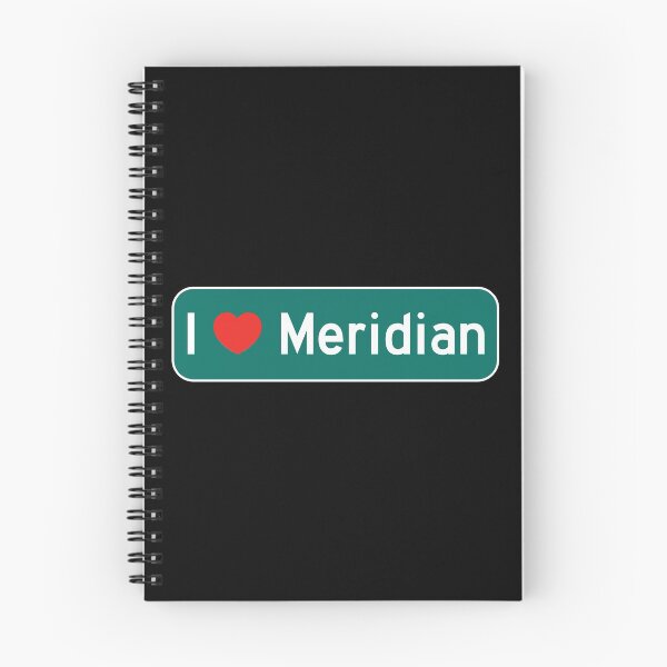 Item preview, I Love Meridian! designed and sold by DoodleDashCollective.
