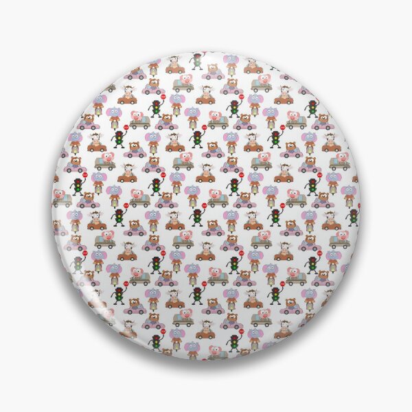 Item preview, Cute animals Pattern Print Art Design designed and sold by Spot Sweet.