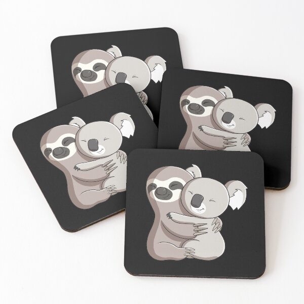 Item preview, Sloth and Koala Hug designed and sold by UpYourSelf.
