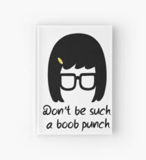 Tina // Boob punch Hardcover Journal
