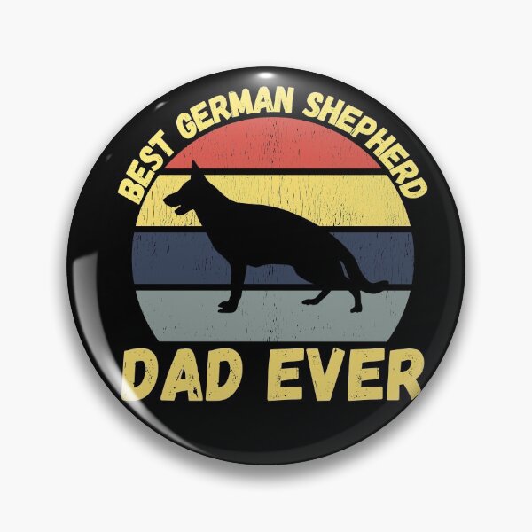 Item preview, Best German Shepherd dad ever quote Funny Shepherd dad saying designed and sold by OneTimeEngineer.