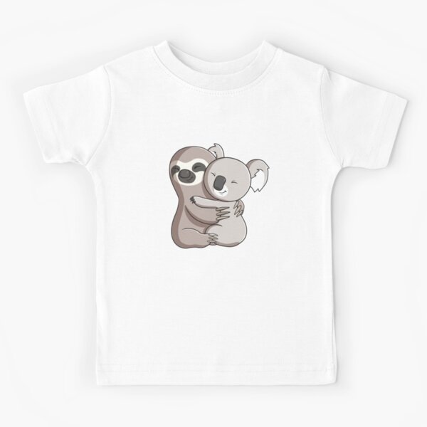 Aperçu de l'œuvre Câlin de paresseux et de koala créée et vendue par UpYourSelf.