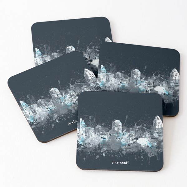 Item preview, cincinnati skyline designed and sold by BekimART2.