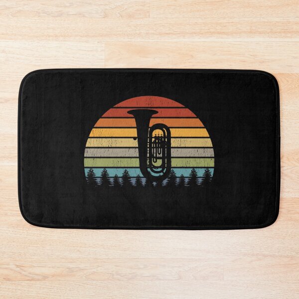 Item preview, Vintage Retro Sunset Tuba Marching Band Player Musical Instrument Gift designed and sold by TastefulTees.