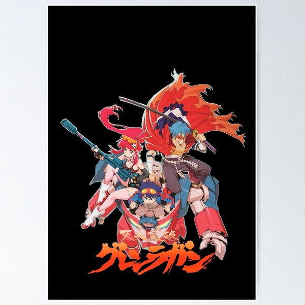 Tengen Toppa Gurren Lagann Movie Lagann-Hen Anime Art Poster