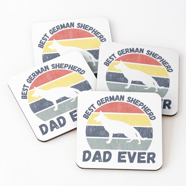Item preview, Best German Shepherd dad ever quote Funny Shepherd dad saying designed and sold by OneTimeEngineer.