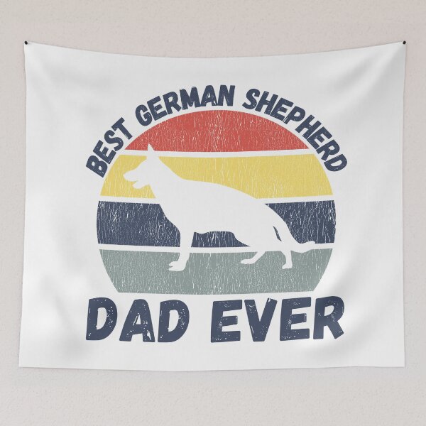 Item preview, Best German Shepherd dad ever quote Funny Shepherd dad saying designed and sold by OneTimeEngineer.