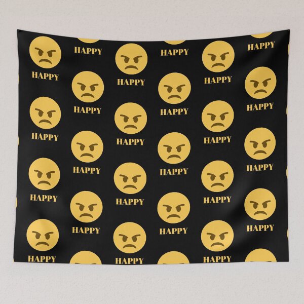Item preview,  Slightly Wrong Happy Face  designed and sold by gjen53.