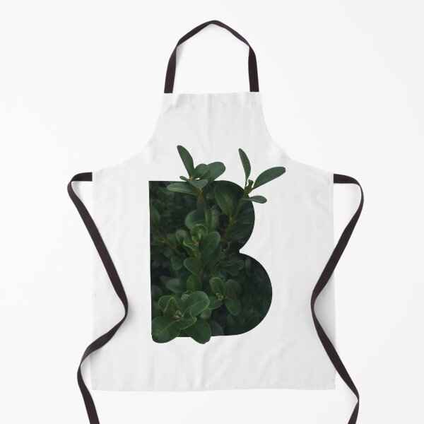 Item preview, Floral Letter B - Buxus sempervirens - Autumn font designed and sold by Tolarlei.