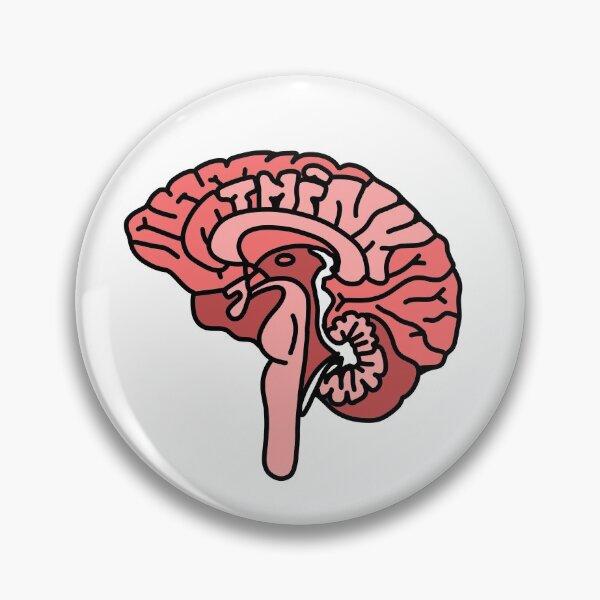 Item preview, Think Brain Anatomy  designed and sold by Puffoo.